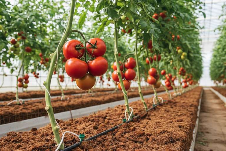 coco coir for tomatoes