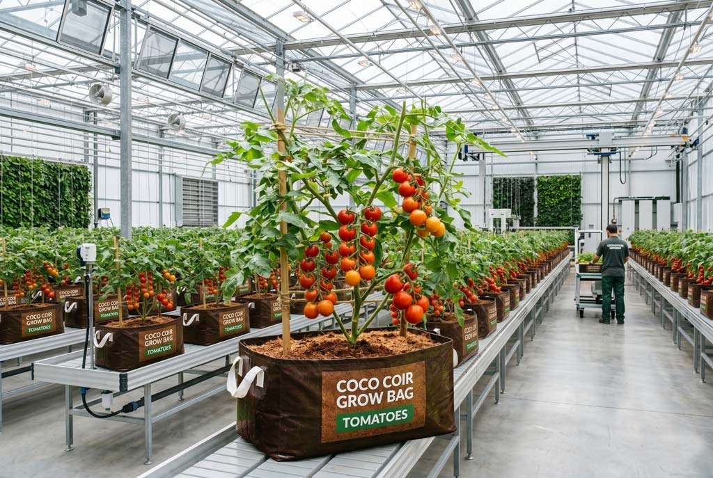 Coco Coir Grow Bags for Tomatoes