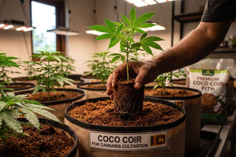 Coco Coir for Cannabis Cultivation