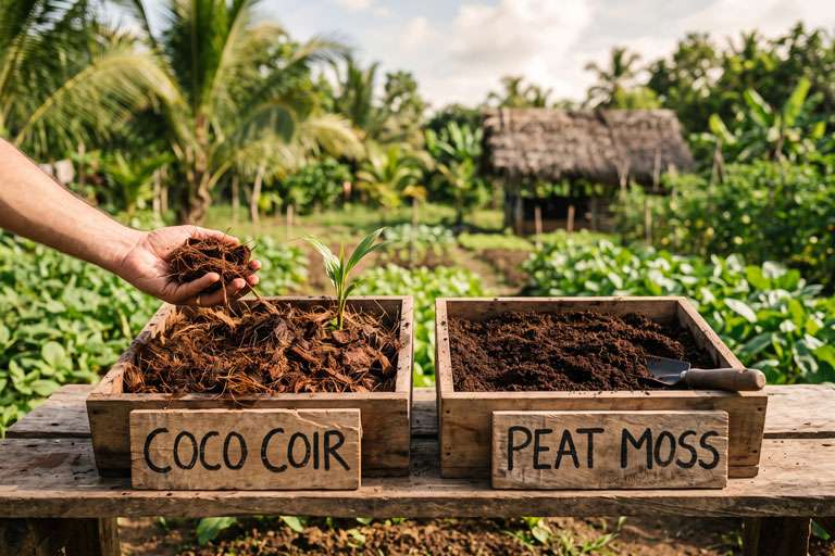 Coco Coir vs Peat Moss